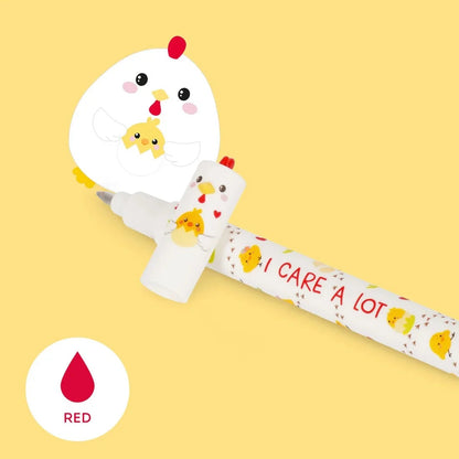 Limitierter löschbarer Gelstift „Henne“ von Legami