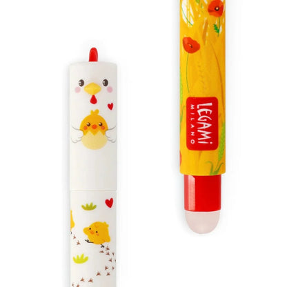 Limitierter löschbarer Gelstift „Henne“ von Legami