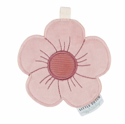 Little Dutch Girlanden-Anhänger Blume in Rosa – schöne Kinderzimmerdeko und Geschenkidee zur Geburt oder Taufe