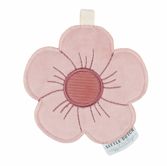 Little Dutch Girlanden-Anhänger Blume in Rosa – schöne Kinderzimmerdeko und Geschenkidee zur Geburt oder Taufe