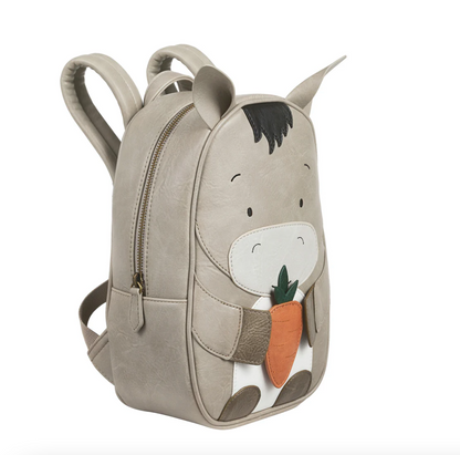 Little Who Rucksack Esel Edvin Seitenansicht – Kinderrucksack für Kita und Ausflug
