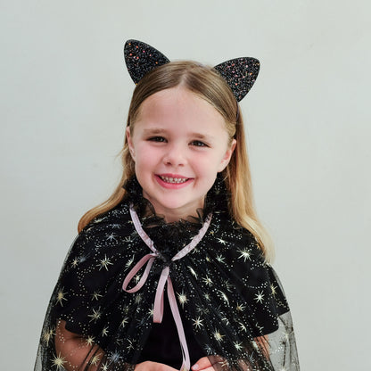 Haarreifen mit Katzen-Ohren von Mimi & Lula - perfekt für Halloween