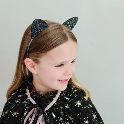 Haarreifen mit Katzen-Ohren von Mimi & Lula - perfekt für Halloween