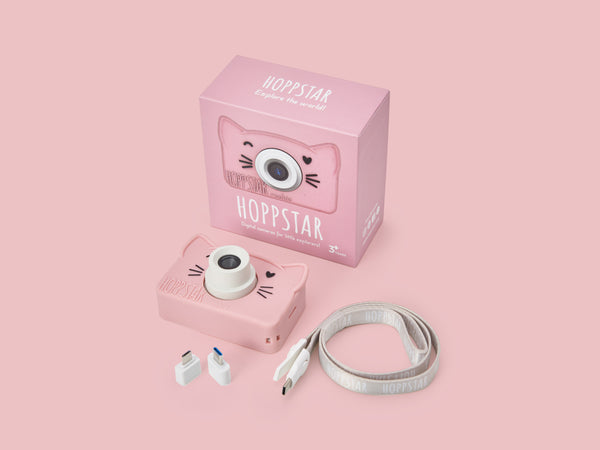 Rosa Digitalkamera "Rookie" von Hoppstar, Farbe: Blush