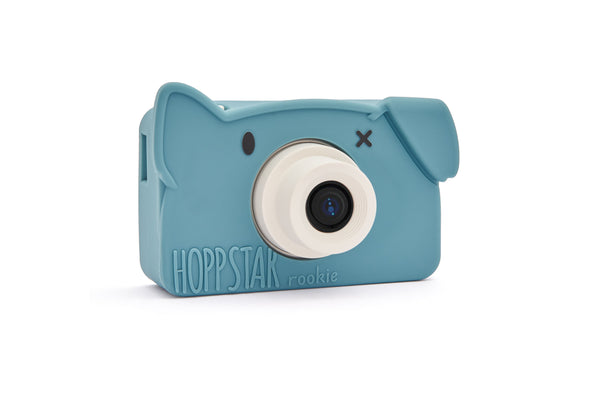 Blaue Digitalkamera "Rookie" von Hoppstar, Farbe: Yale