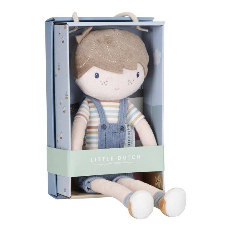 Kuschelpuppe "Jim" von Little Dutch, 35cm