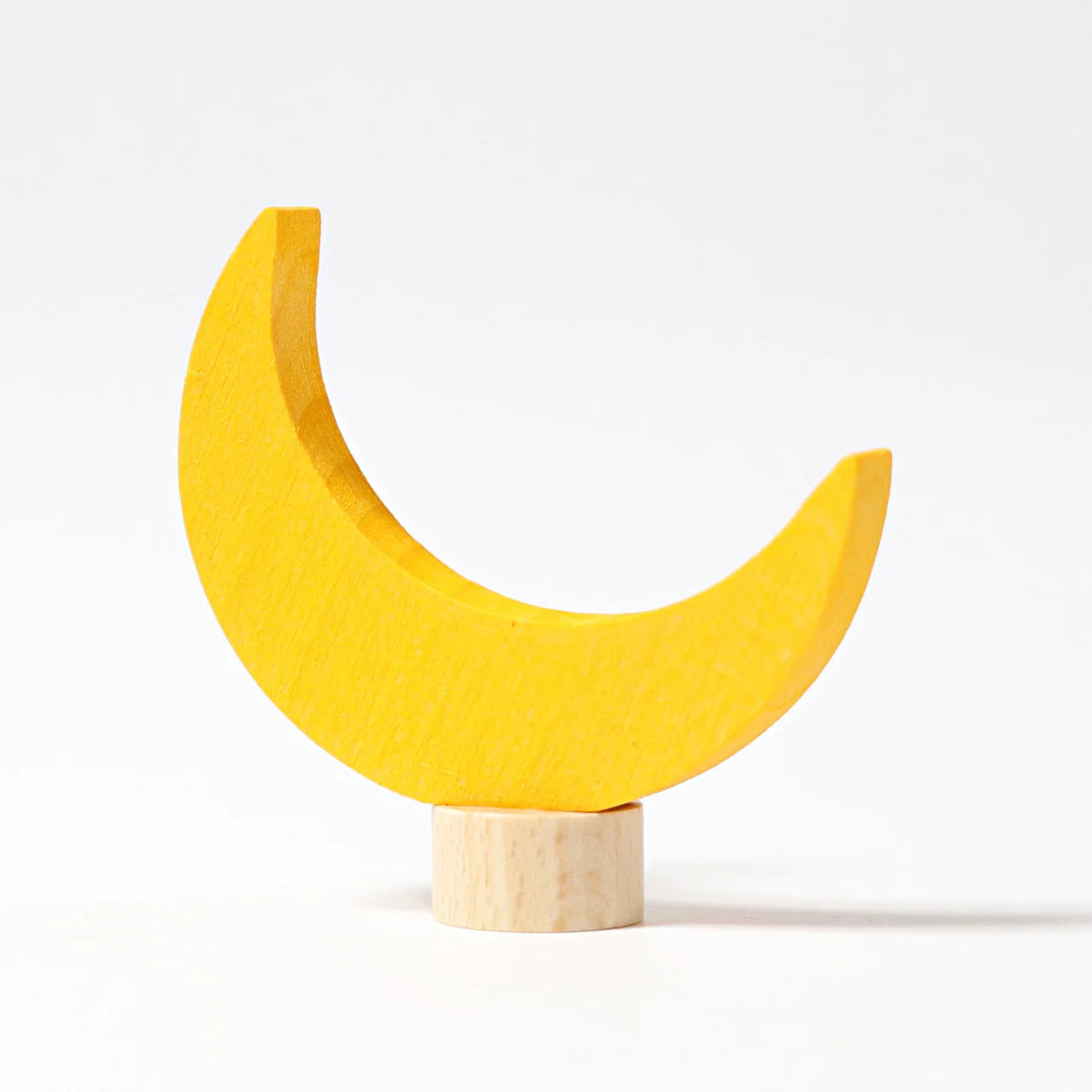 Steckfigur Mond von Grimm's aus Holz für den Geburtstagsring und Jahreszeitenring
