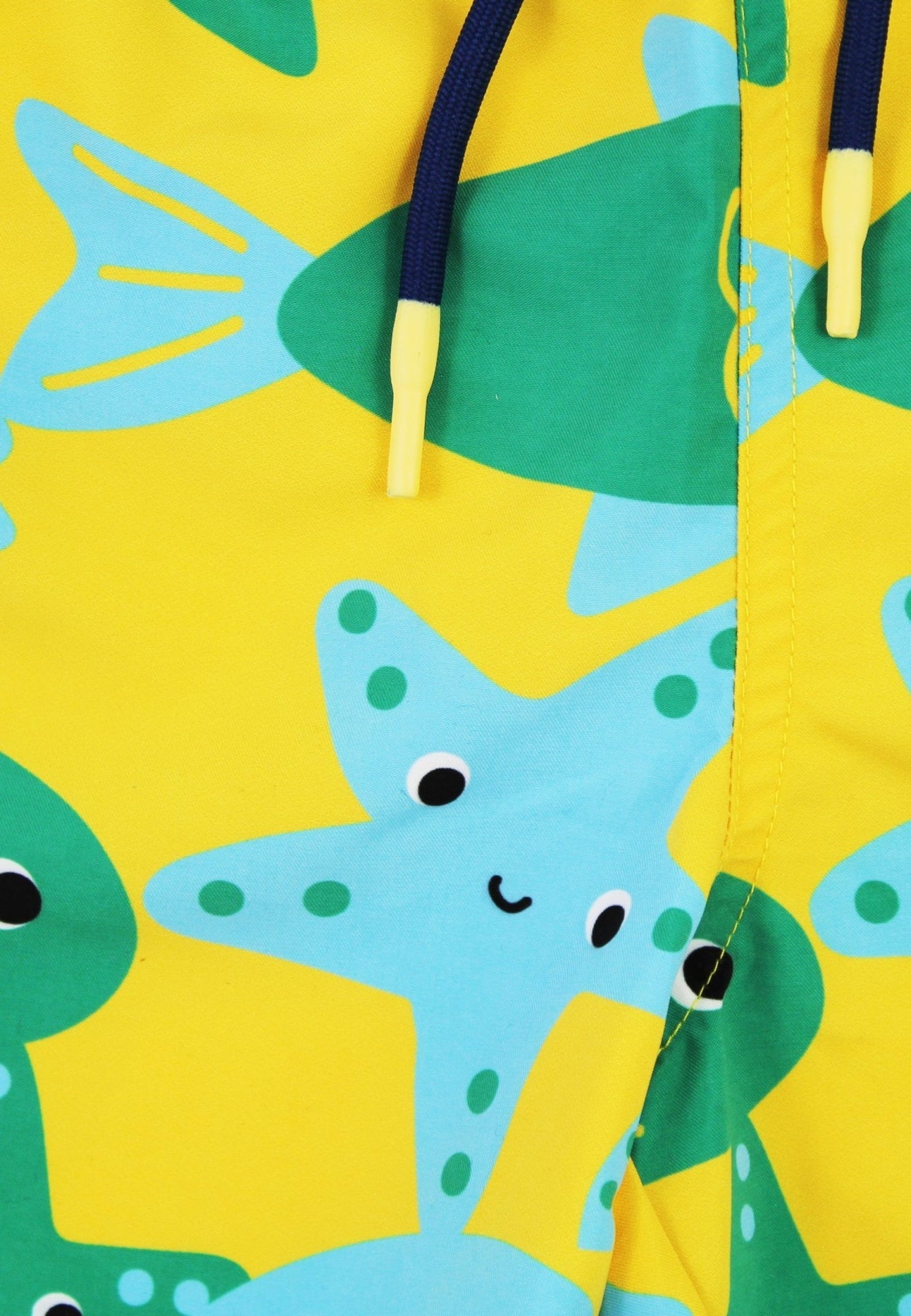 Kinder Schwimmshorts mit Fisch-Motiv von Toby Tiger, UV-Schutz UPF 50+
