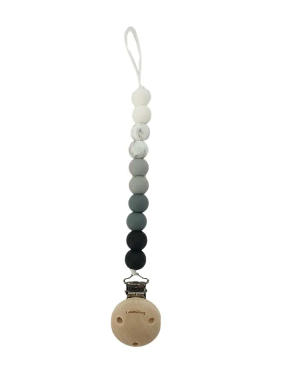 Schnullerkette aus Silikon von Chewies&more, verschiedene Farben