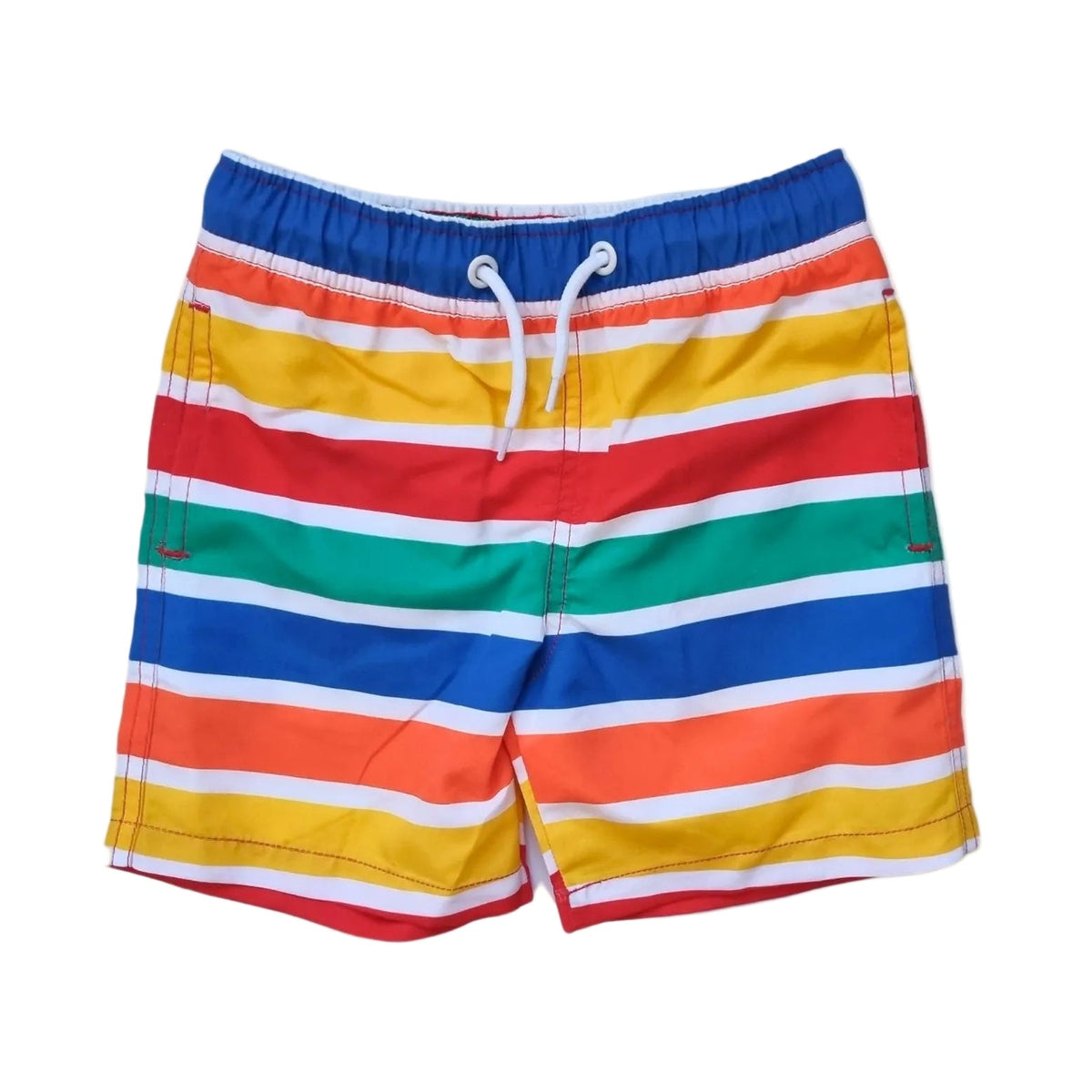 Toby Tiger Badehose Happy Stripes mit bunten Streifen, UPF 50+