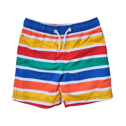 Toby Tiger Badehose Happy Stripes mit bunten Streifen, UPF 50+