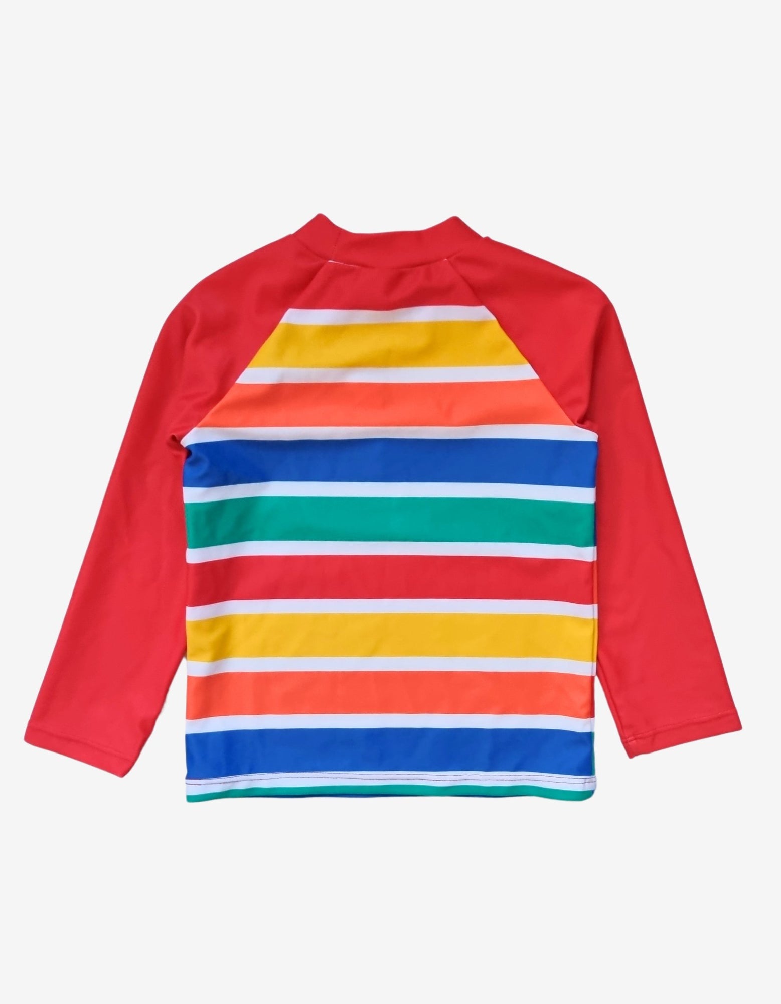 Toby Tiger UV-Badeshirt Schwimmshirt Happy Stripes mit bunten Streifen, langarm, UPF 50+