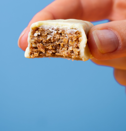 Treatfuls Lemon Cake Riegel – veganer, glutenfreier & bio Zitronen-Snack, perfekter kleiner Süßigkeiten-Happen für die Mittagspause