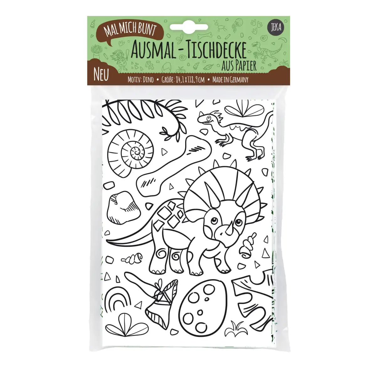 Ausmaltischdecke mit verschiedenen Motiven, perfekt für den Kindergeburtstag