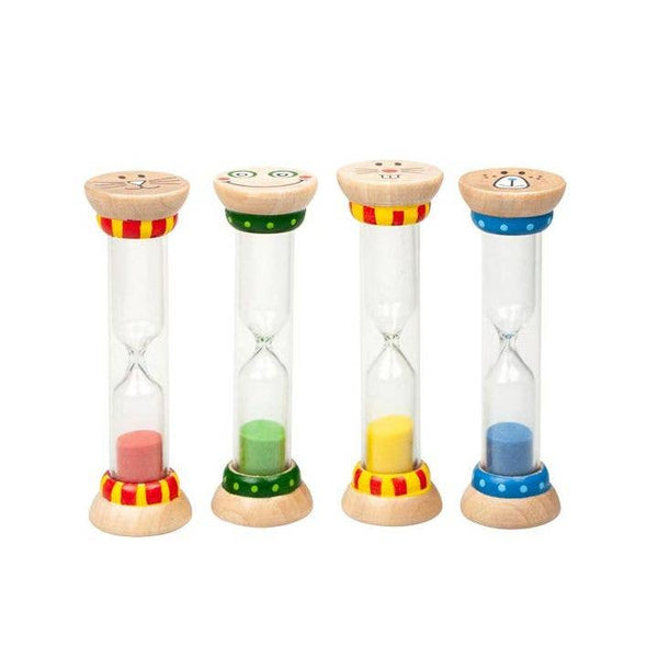 Bunte Sanduhr zum Zähne putzen