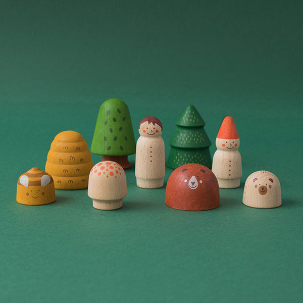 Holzspielzeug "Wooden World Forest" aus Holz für Kinder ab 2 Jahren