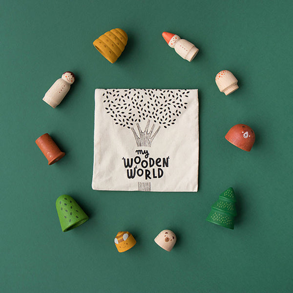 Holzspielzeug "Wooden World Forest" aus Holz für Kinder ab 2 Jahren