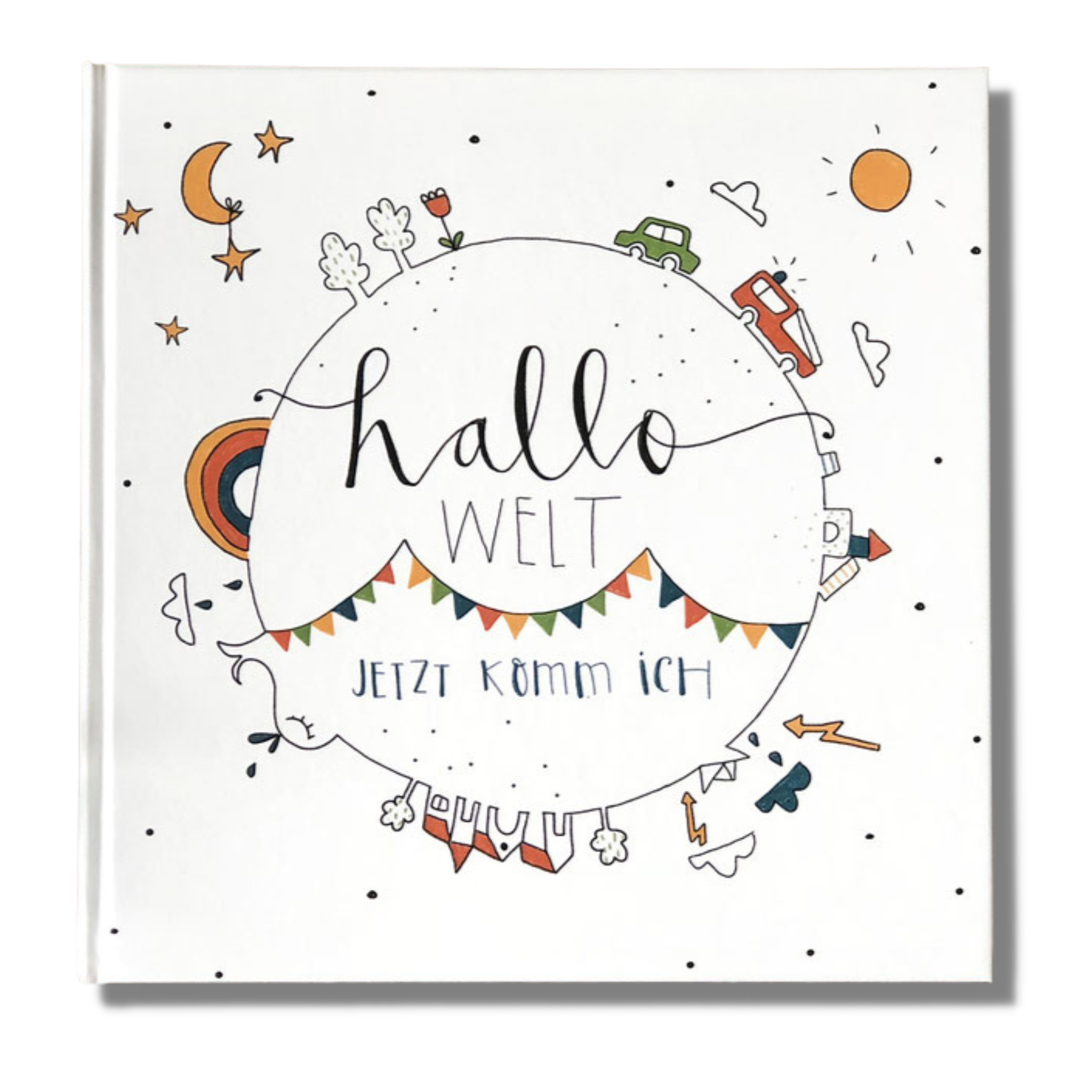 "Hallo Welt" - Tagebuch für Kleinkinder zum Ausfüllen