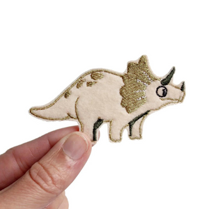 Bügelflicken "Triceratops" zum Aufbügeln oder Aufnähen