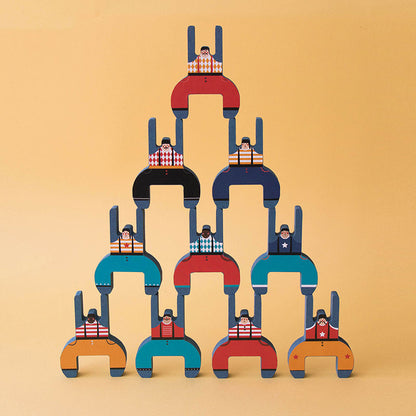 Balancierspiel "The Acrobat Brothers" aus Holz für Kinder ab 3 Jahren