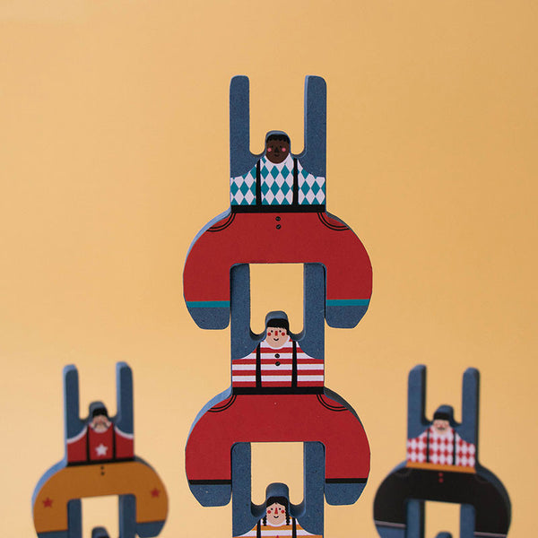 Balancierspiel "The Acrobat Brothers" aus Holz für Kinder ab 3 Jahren