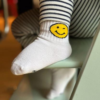 Socken mit Smiley für Babys und Kinder bis Größe 34