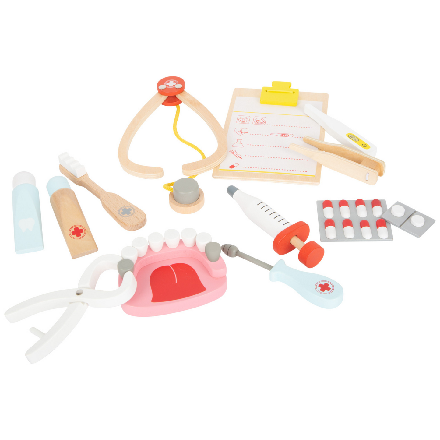Zahnarztkoffer für Kinder für das gemeinsame Rollenspiel