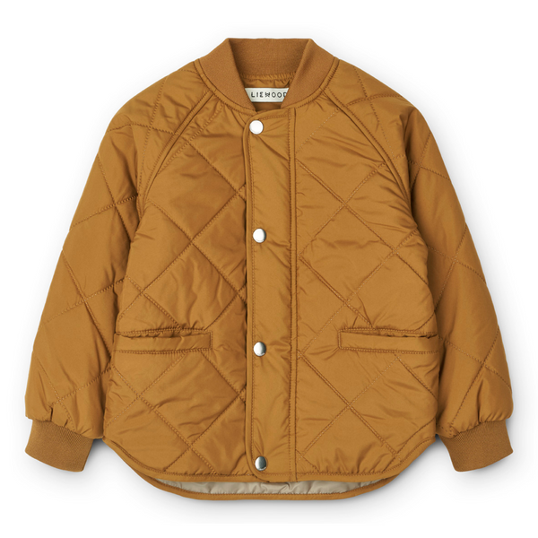 Wasserabweisendes Thermo Set mit Jacke und Hose in "Golden Caramell"