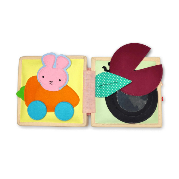 Quietbook "Der flatternde Schmetterling" für Kinder ab 18 Monaten