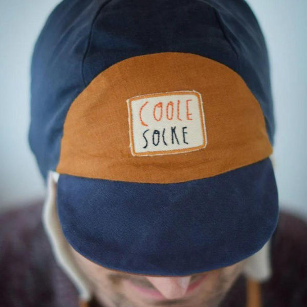 Bügelflicken "Coole Socke" zum Aufbügeln oder Aufnähen