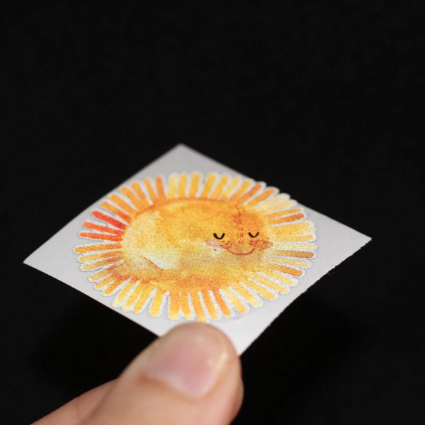 Reflektierende Sticker "Sonne", 3er Set