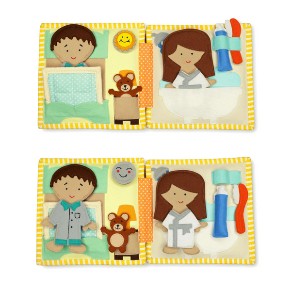 Quietbook "Home Sweet Home" für Kinder ab 2 Jahren