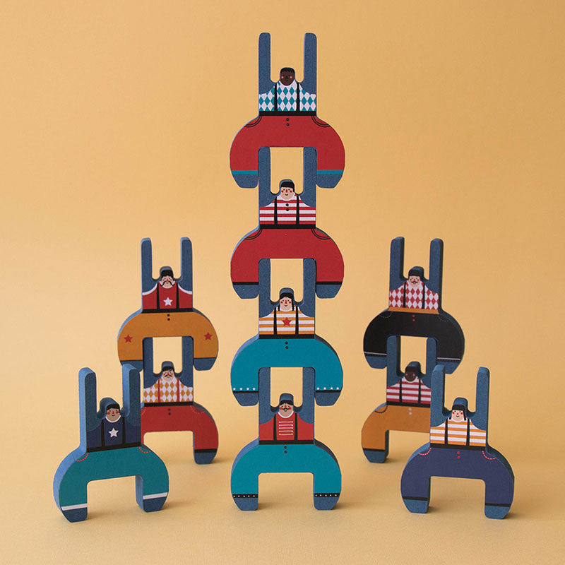 Balancierspiel "The Acrobat Brothers" aus Holz für Kinder ab 3 Jahren