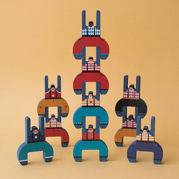 Balancierspiel "The Acrobat Brothers" aus Holz für Kinder ab 3 Jahren