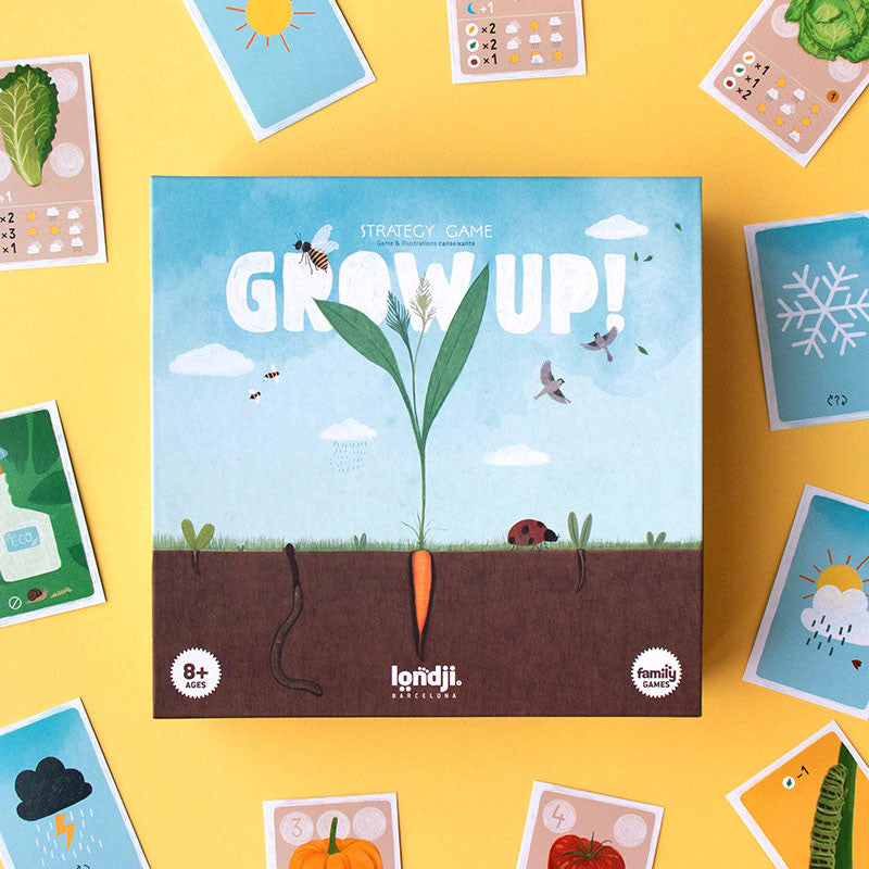 "Grow up" - Familienspiel für Kinder ab 8 Jahren