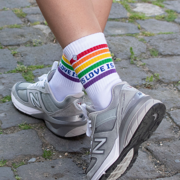 Love is Love - Tennissocken für Frauen und Männer