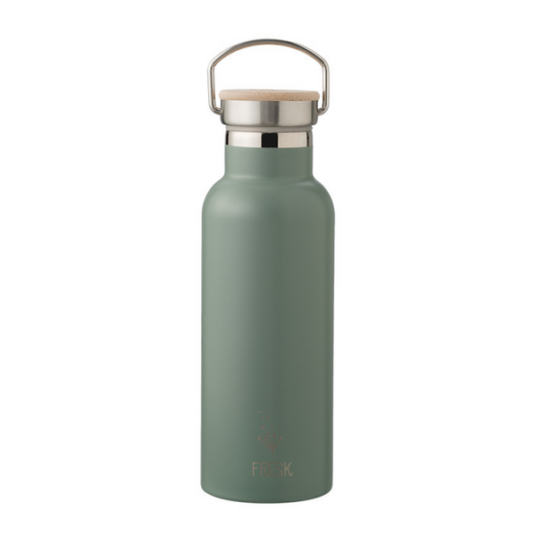 Unifarbende Thermosflasche in mint, 500ml