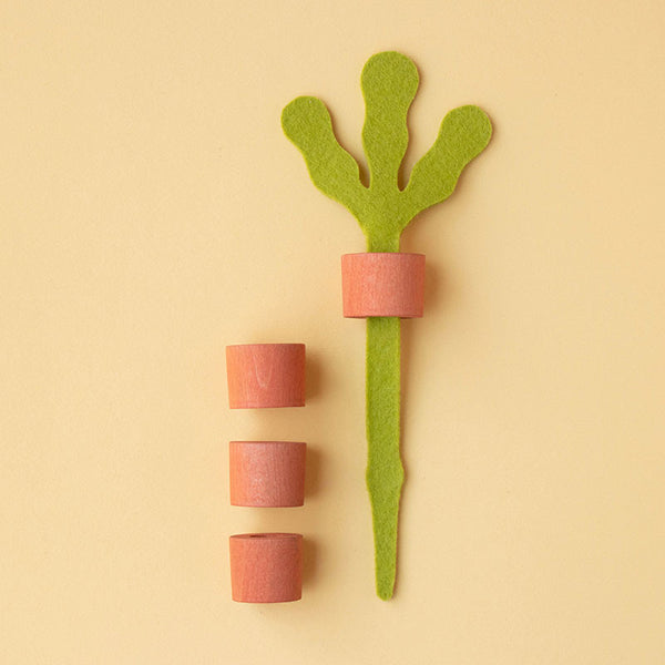 Fädelspiel "Veggies" aus Holz für Kinder ab 2 Jahren