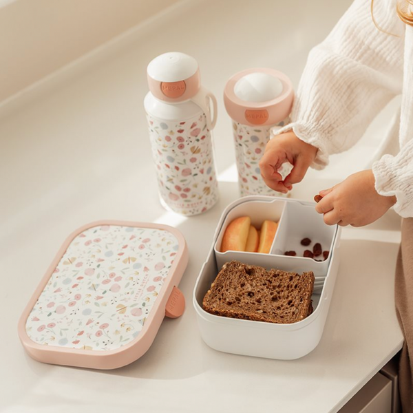 Little Dutch Brotdose "Flowers & Butterflies" mit herausnehmbaren Fächern