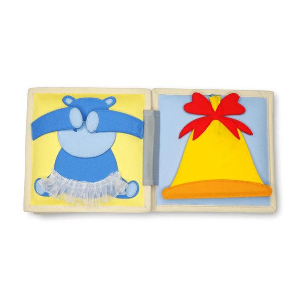Quietbook "Happy Sheep" für Kinder ab 4 Monaten
