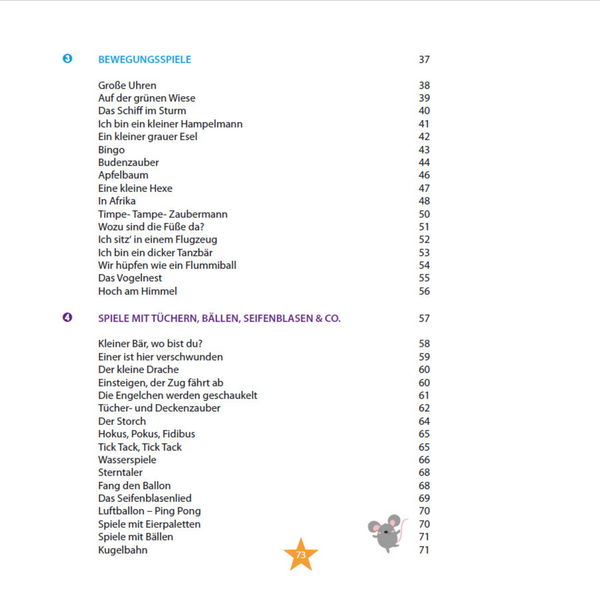 "Krabbelmäuse, Murmeltiere, Kuschelbären & Co." - Buch mit Fingerspielen und Mehr