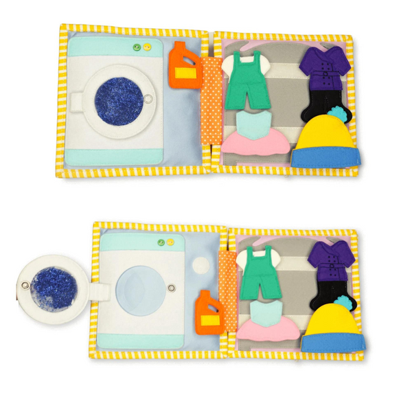 Quietbook "Home Sweet Home" für Kinder ab 2 Jahren