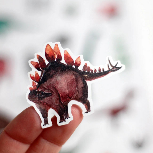 Spülmaschinenfeste Sticker "Dinosaurier"