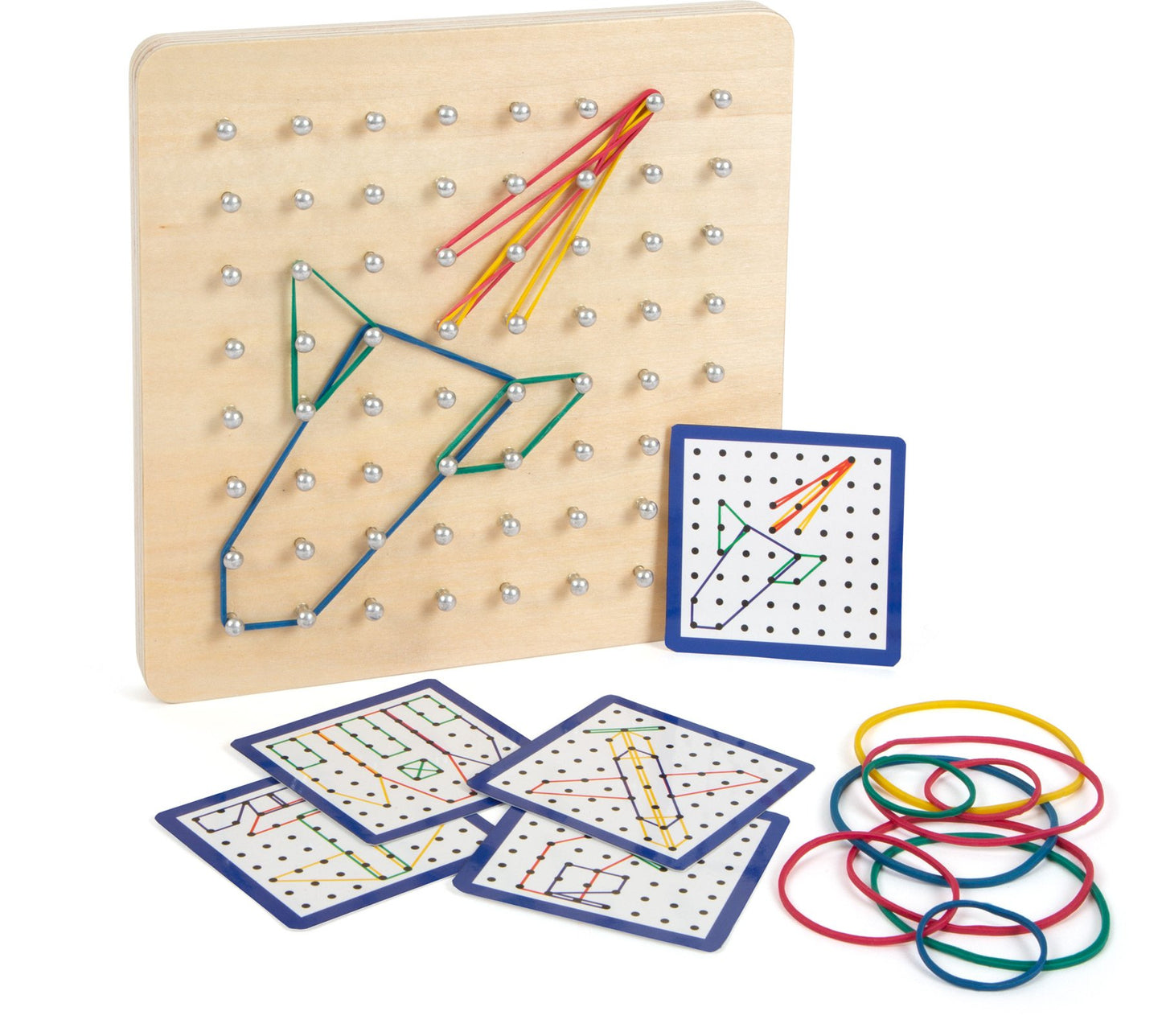 Geoboard aus Holz - perfekt für die Feinmotorik von Small Foot