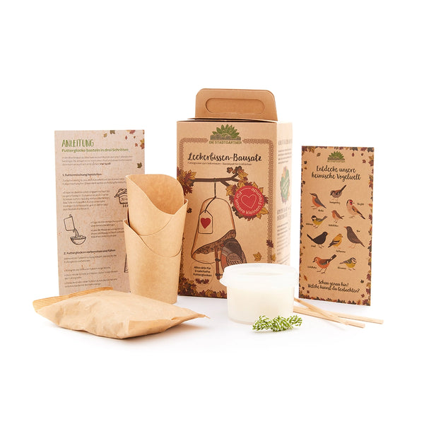 DIY Bausatz: Futterglocken für Vögel selber machen