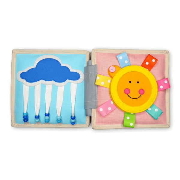Quietbook "Happy Sheep" für Kinder ab 4 Monaten