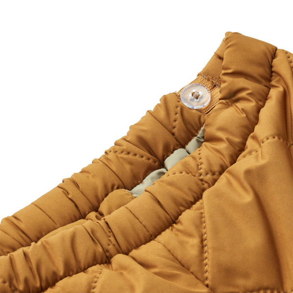 Wasserabweisendes Thermo Set mit Jacke und Hose in "Golden Caramell"
