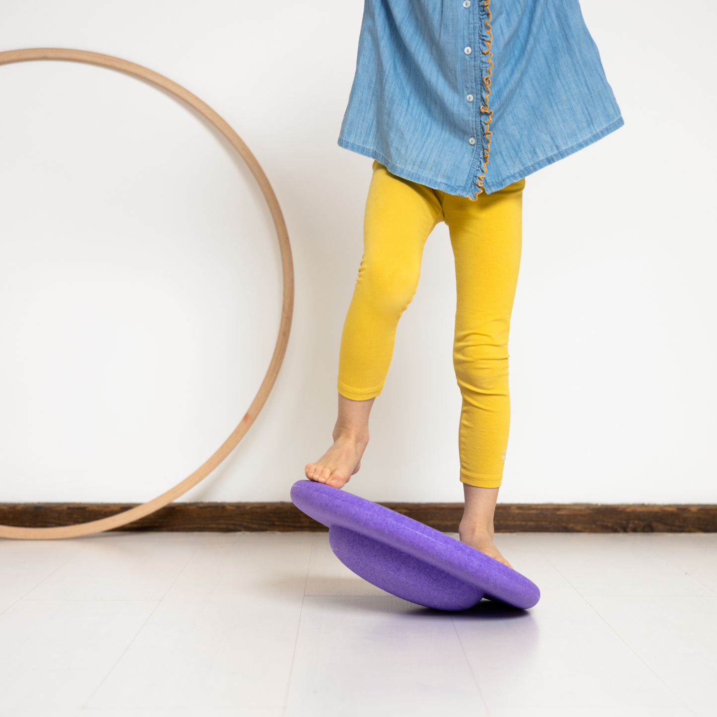 Lila Balanceboard von Stapelstein® - perfekt zum Balancieren