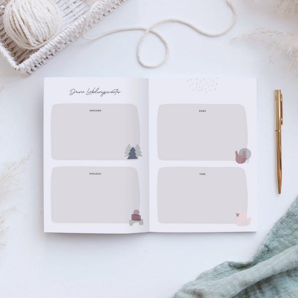 Erinnerungsbuch: "Little Words"