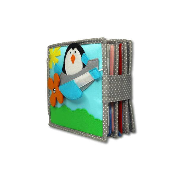 Quietbook "Kleiner Pilot" für Kinder ab 3 Jahren